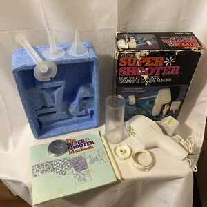 Wear Ever Super Shooter Electric Cookie Canape Candy Maker 70001 Tested Works